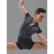 Shortard - kombinezon z siatką Raoni Ballet Rosa