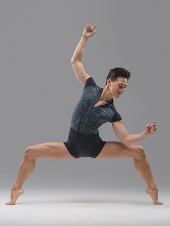 Shortard - kombinezon z siatką Raoni Ballet Rosa