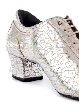 Portdance model PD706 Silver Craquele Leather