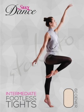 Footless Ballet Tights Intermediate Silky Dance