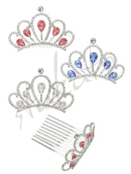 Diadem - tiara na grzebieniu Emilia