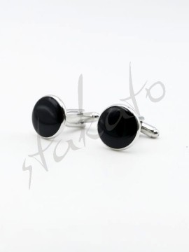 Classic silver cufflinks 03