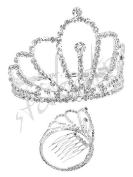 Diadem - tiara na grzebieniu Helena