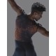 Body baletowe męskie - kombinezon z siatką Aldo Ballet Rosa