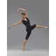 Printed Mesh Back Biketard Aldo Ballet Rosa
