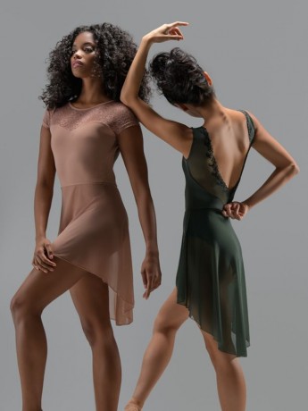 Tunika na gumce Ninette Ballet Rosa