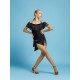 Wrap fringe latin skirt Krissa Grand Prix