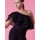 One-shoulder leotard Megan Grand Prix