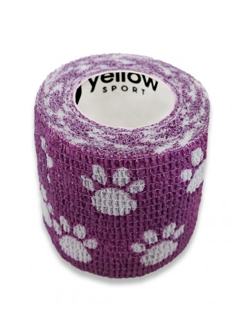 yellowBAND bandaż kohezyjny szeroki 5cm x 4,5m