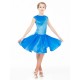Yana Stand up collar velvet dress for girls