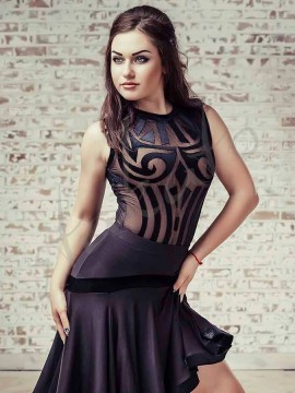Body z welurową aplikacją Aleksis Grand Prix