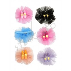 Tulle pointe shoes clip clip - 2 pieces