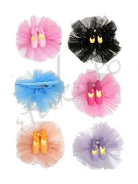 Tulle pointe shoes clip clip - 2 pieces