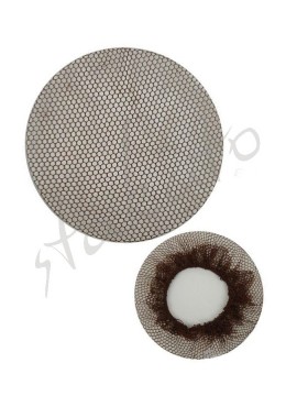 Strong hair bun cover Marrone