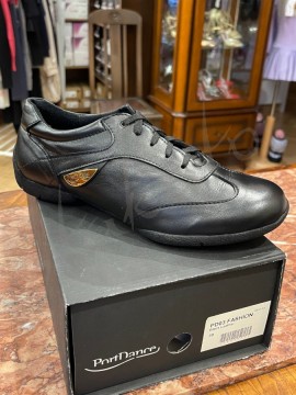 Portdance model PD03 FASHION Black Leather