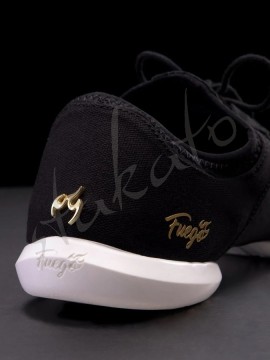 Fuego Split-Sole Black Sneakers