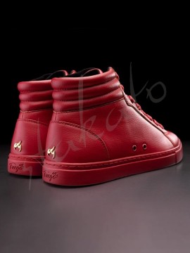 Sneakery High-Top Red Fuego