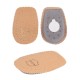 Podpiętki skórzane z lateksem Leather&Latex Heel Pad