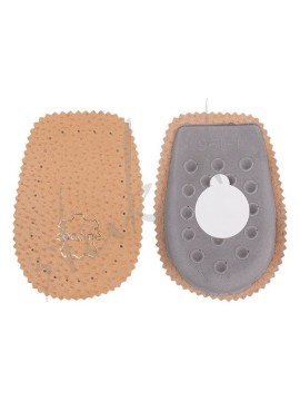 Leather and Latex Heel Pad