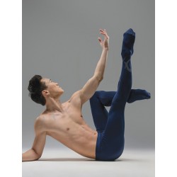 Jeremy CL Footed Men Ballet Tights Ballet Rosa