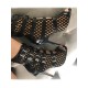 Burju style Riley Black with Nude