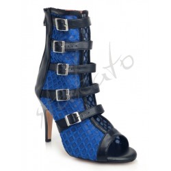 Burju style Riley Black with Blue