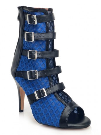 Burju model Riley Black with Blue