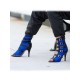 Burju style Riley Black with Blue
