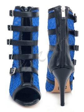Burju style Riley Black with Blue