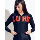 Bluza rozpinana Lure - Red Logo