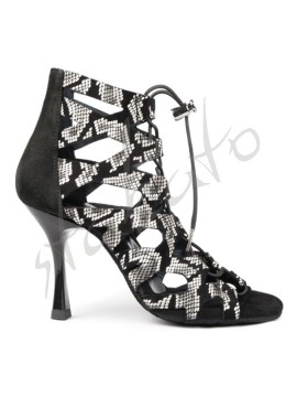 Portdance model PD804B Black/White Snake