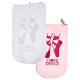 I LOVE DANCE glittery pointe shoe bag