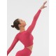 Wave 180 Corallo Long Mesh Sleeve Top Pridance