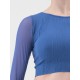 Wave 180 Indaco Long Mesh Sleeve Top Pridance