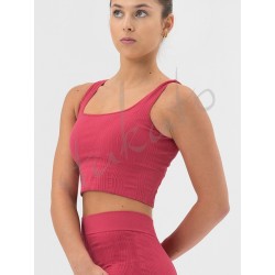 Wave 182 Corallo Long Mesh Sleeve Top Pridance