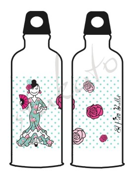 Flamenco Watter Bottle Lola El Petit Ballet
