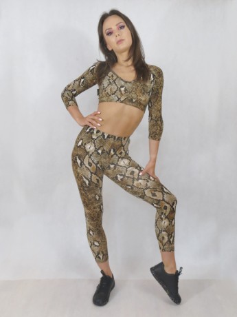 Set Safari - top i legginsy do bachaty i jazzu Grand Prix