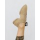 Sneakery Split-Sole Latte Fuego