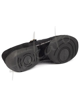Portdance model PD01 Black Nubuck Glam