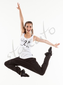 Luźny top taneczny 'Dance 2 love' Sansha Skazz