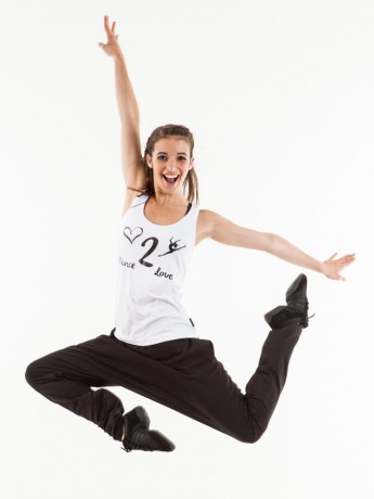 Luźny top taneczny 'Dance 2 love' Sansha Skazz