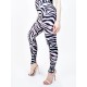 Legginsy do bachaty na szelkach Suspenders Zebra Lure