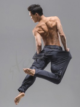 Pleated ballet pants with pockets Lycus Ballet Rosa