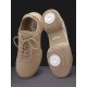Sneakery Split-Sole Latte Fuego