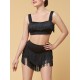 Nicki BGV121x fringe latin shorts Grand Prix
