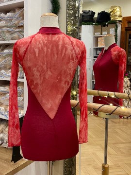 Leotard Zena Red Fire