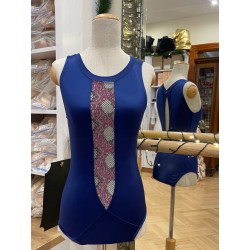 Victoria Navy Mandala leotard Juli Garden