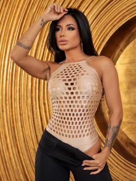 Lush laser-cut leotard Lure