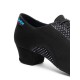 IDS style Artiste Split-Sole Black Nubuck / Black Silver Hologram