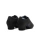 IDS style Artiste Split-Sole Black Nubuck / Black Silver Hologram
